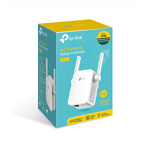 RE205 AC750 WIFI RANGE EXTENDER