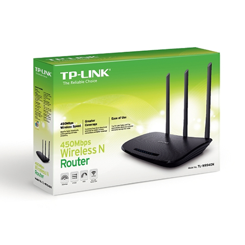 TL-WR940N 450Mbps Wireless N Router