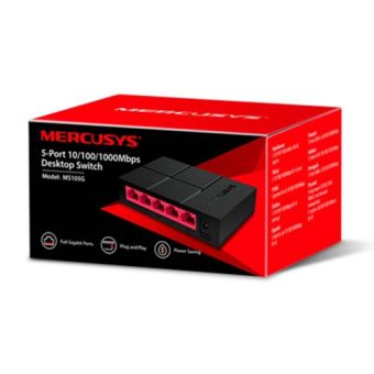 MERCUSYS: SWITCH MS105G 5-port 10/100/1000M TPLINK